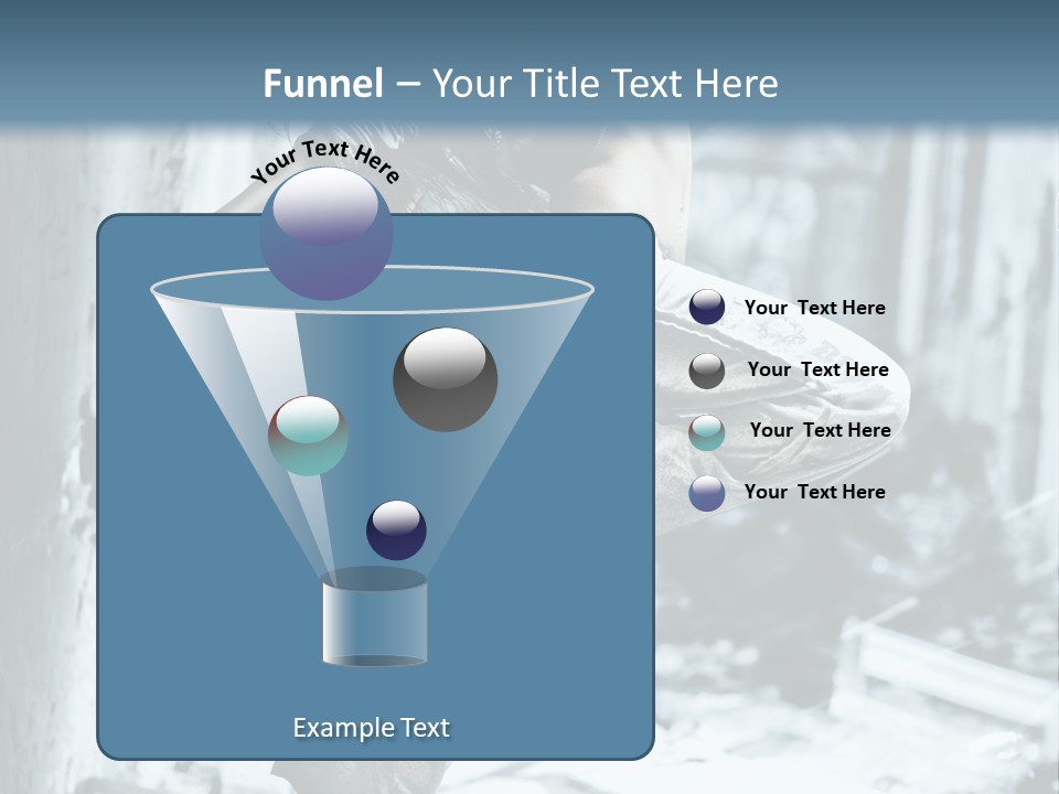 Building Ruinous Gymnastic PowerPoint Template