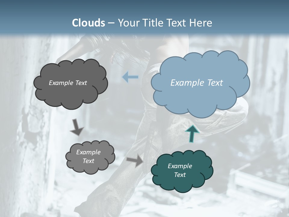 Building Ruinous Gymnastic PowerPoint Template