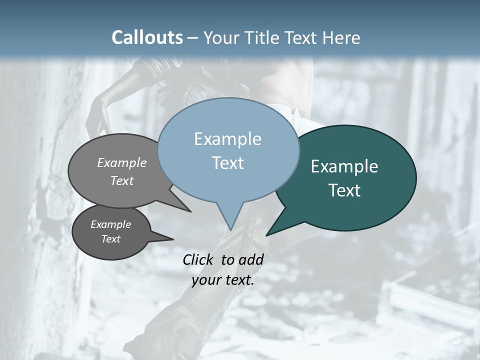 Building Ruinous Gymnastic PowerPoint Template