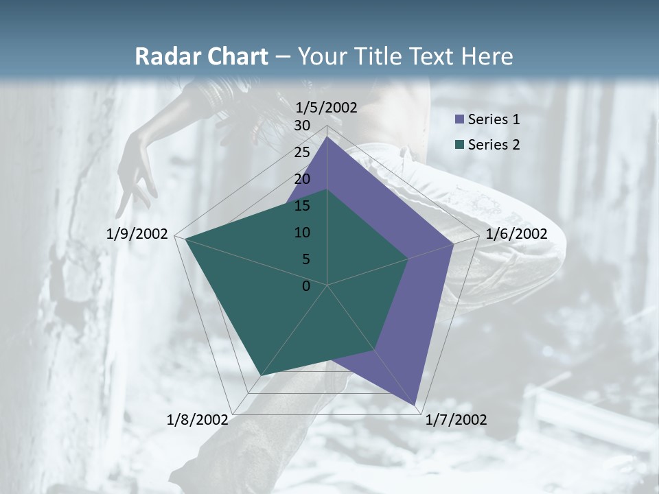 Building Ruinous Gymnastic PowerPoint Template