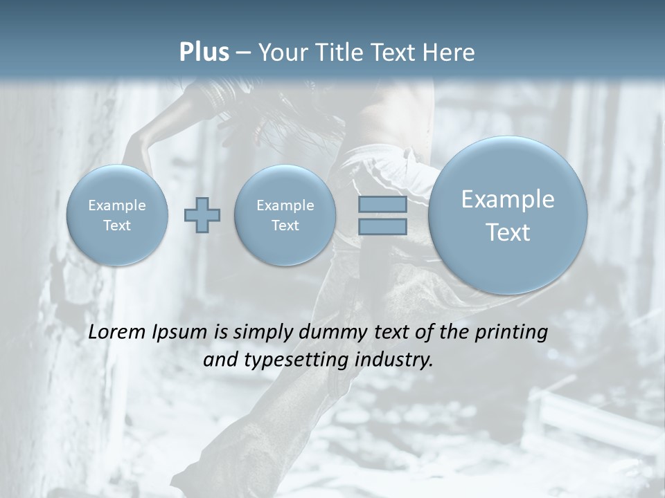 Building Ruinous Gymnastic PowerPoint Template