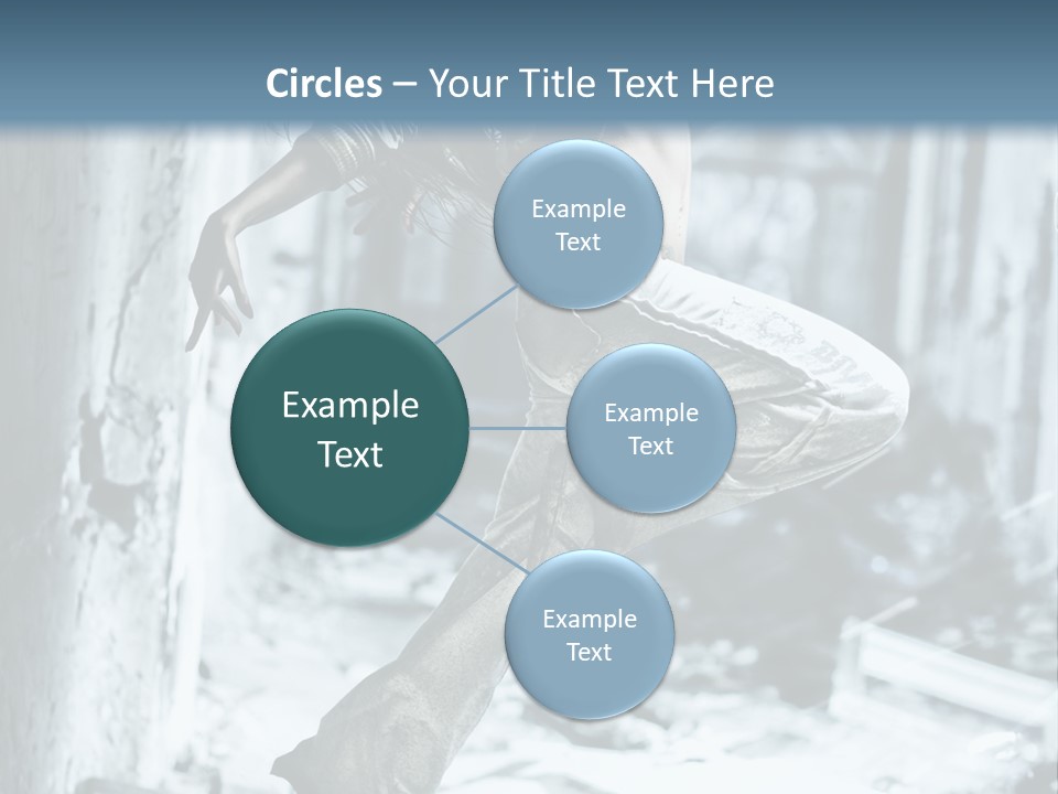 Building Ruinous Gymnastic PowerPoint Template