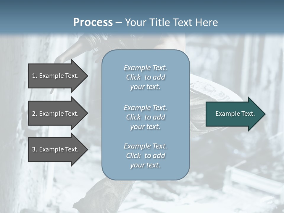 Building Ruinous Gymnastic PowerPoint Template