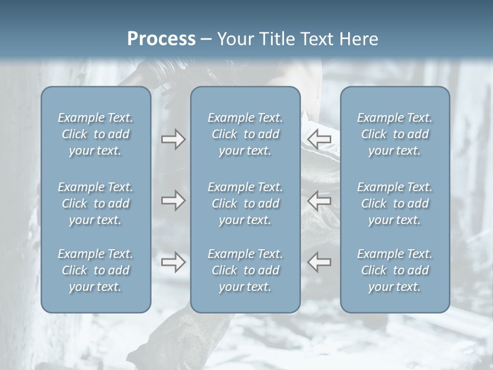Building Ruinous Gymnastic PowerPoint Template