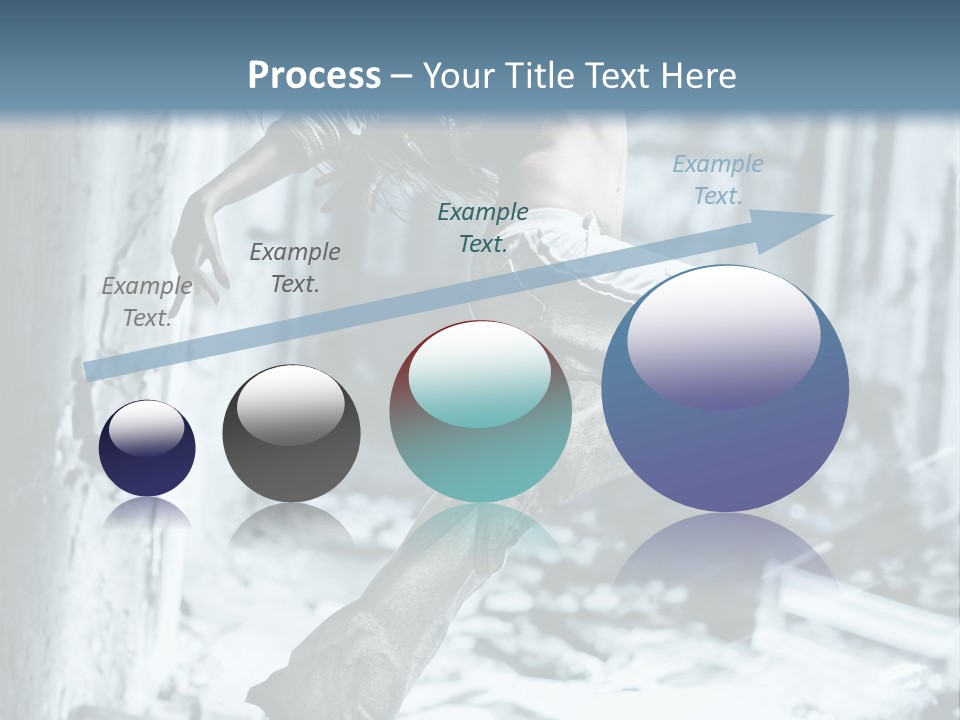 Building Ruinous Gymnastic PowerPoint Template