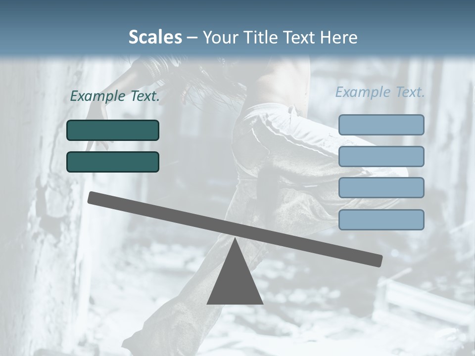 Building Ruinous Gymnastic PowerPoint Template