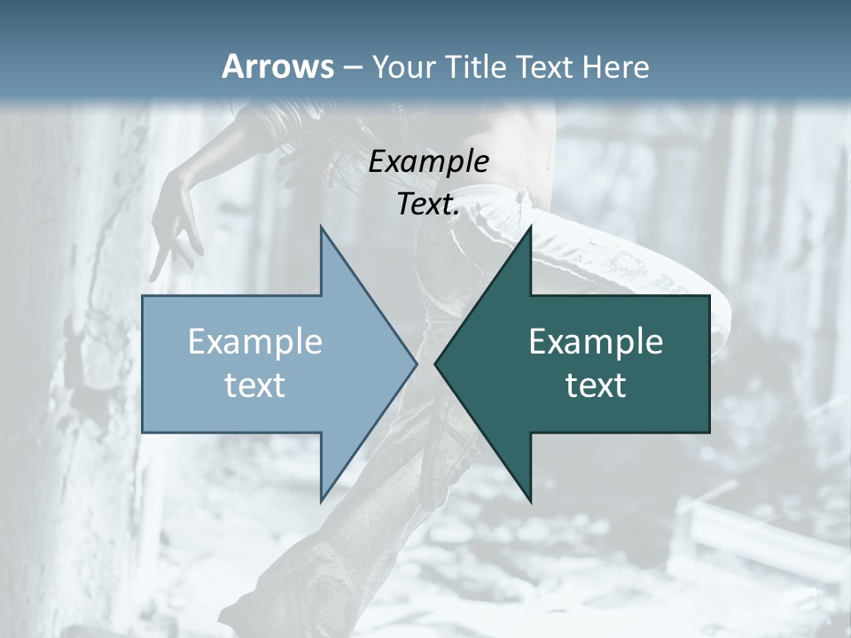 Building Ruinous Gymnastic PowerPoint Template