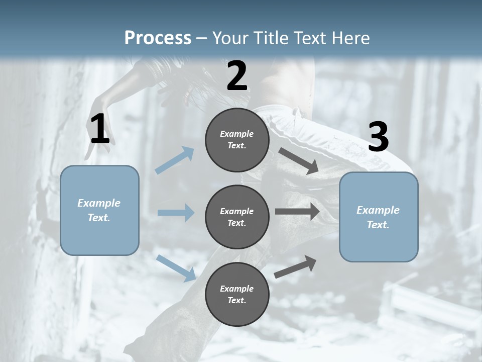 Building Ruinous Gymnastic PowerPoint Template