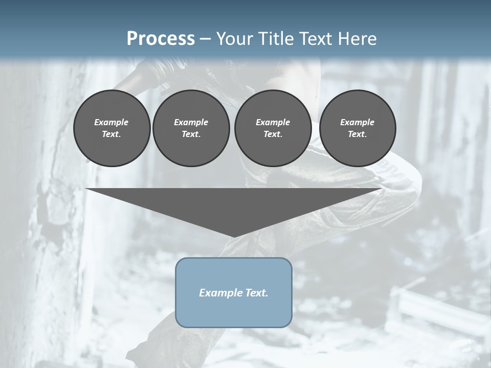 Building Ruinous Gymnastic PowerPoint Template