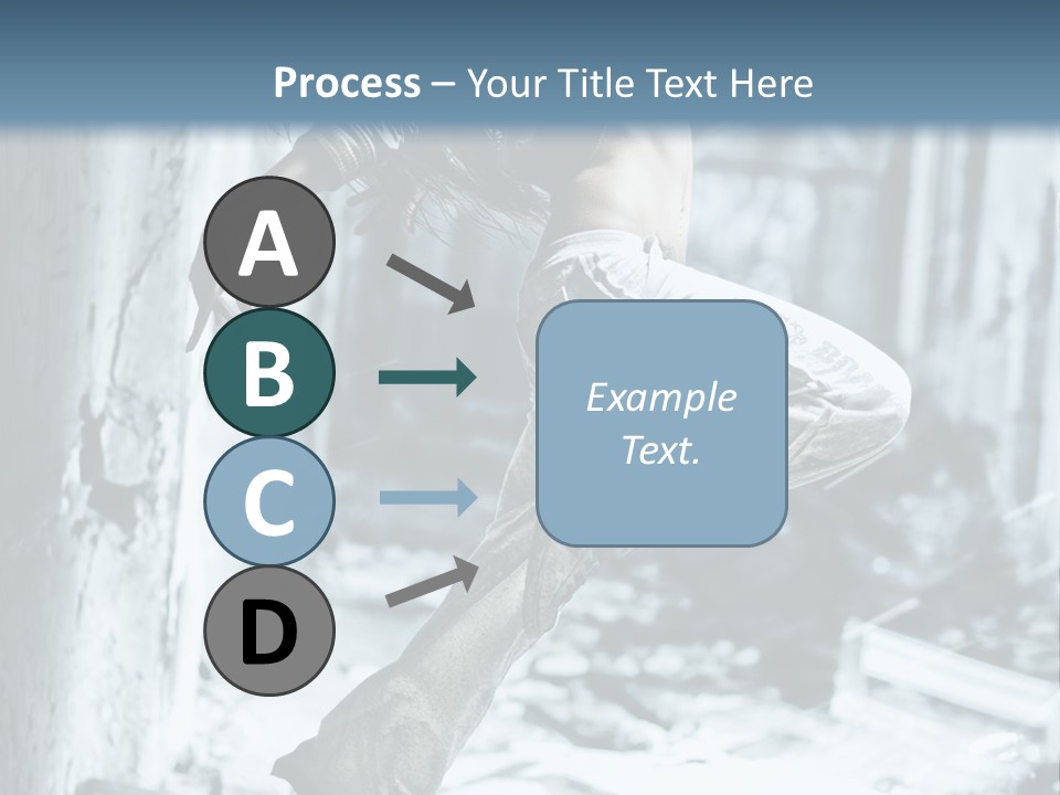 Building Ruinous Gymnastic PowerPoint Template