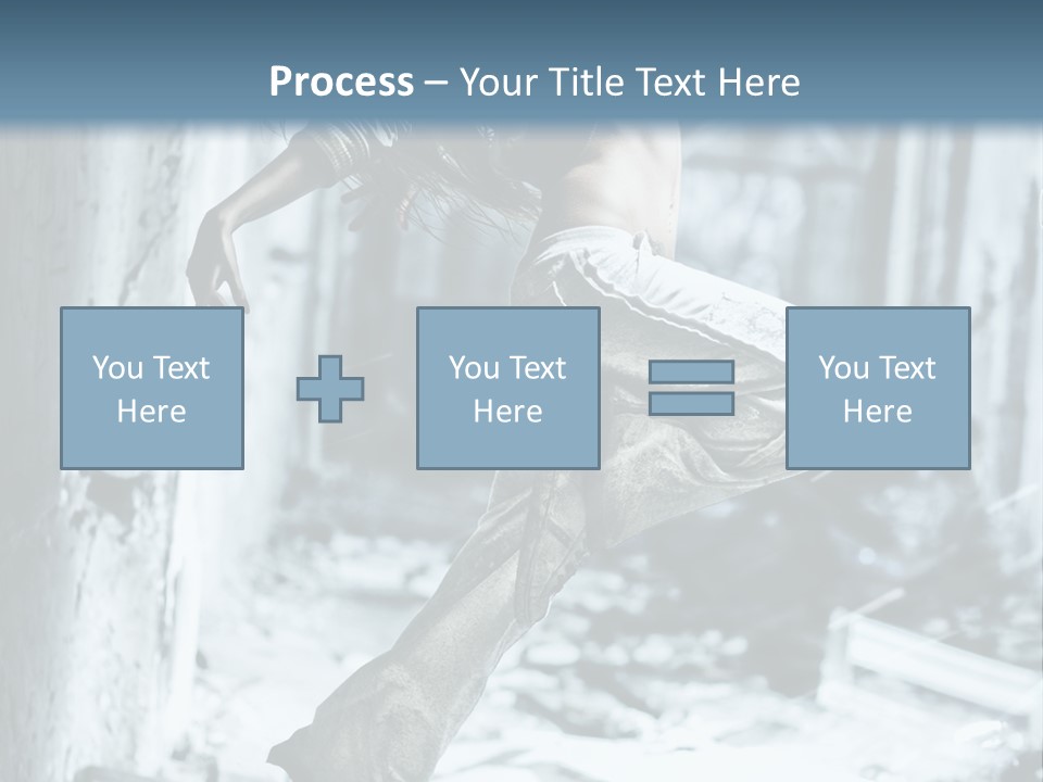 Building Ruinous Gymnastic PowerPoint Template