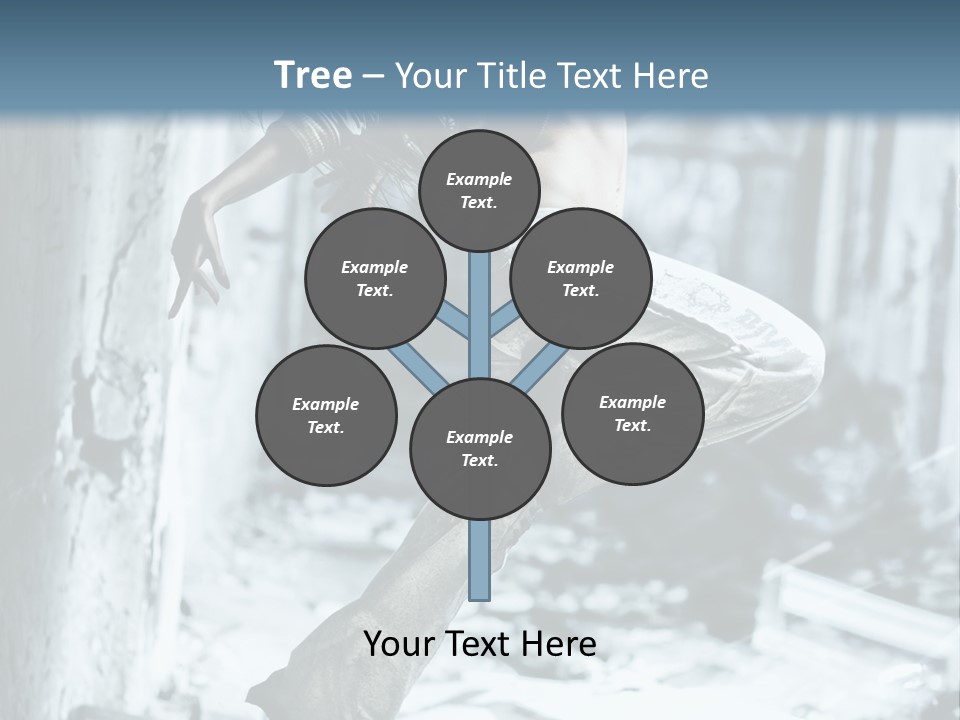 Building Ruinous Gymnastic PowerPoint Template