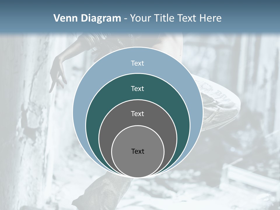 Building Ruinous Gymnastic PowerPoint Template