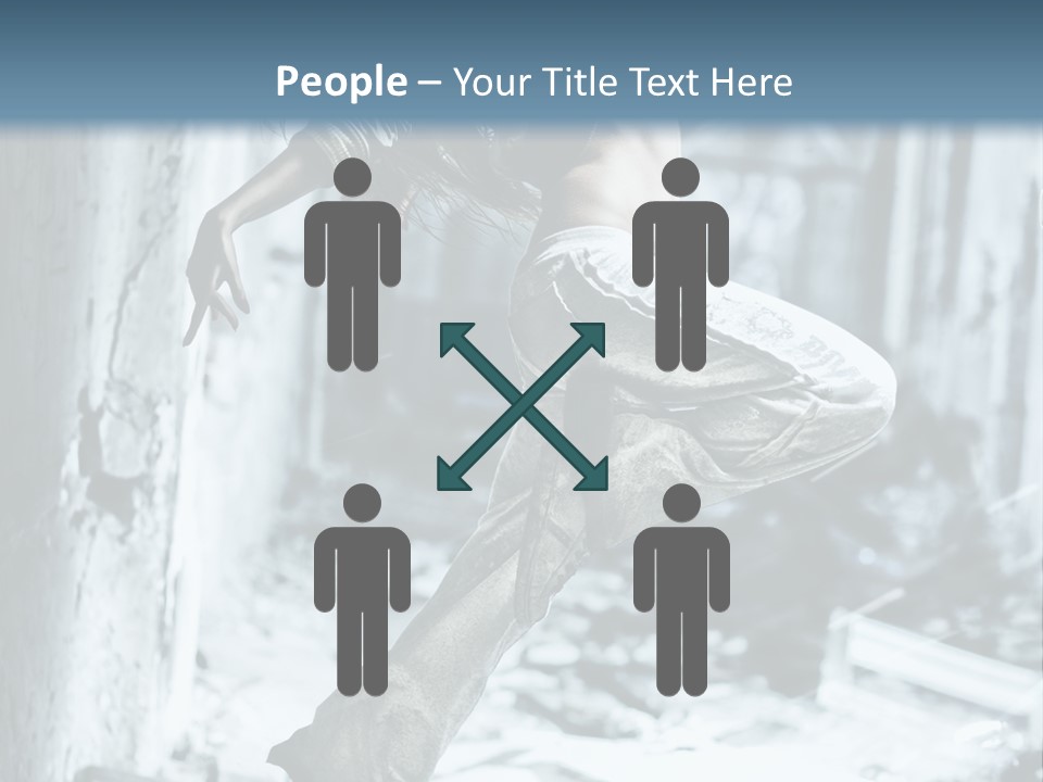 Building Ruinous Gymnastic PowerPoint Template