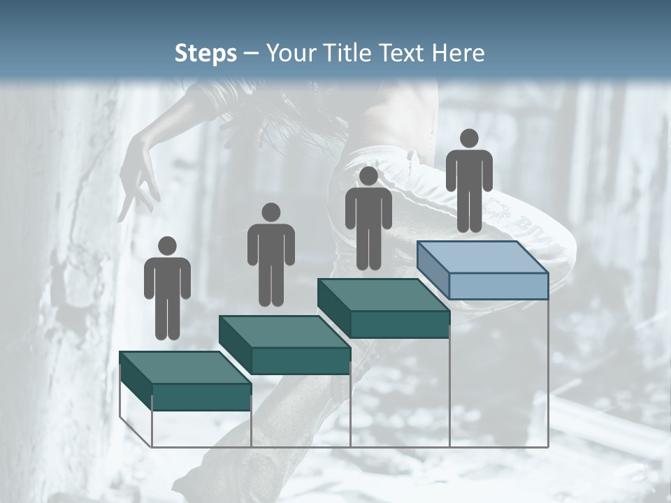 Building Ruinous Gymnastic PowerPoint Template