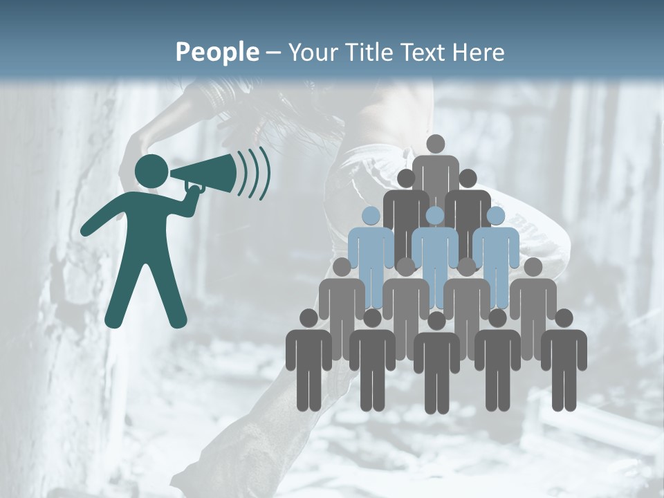 Building Ruinous Gymnastic PowerPoint Template