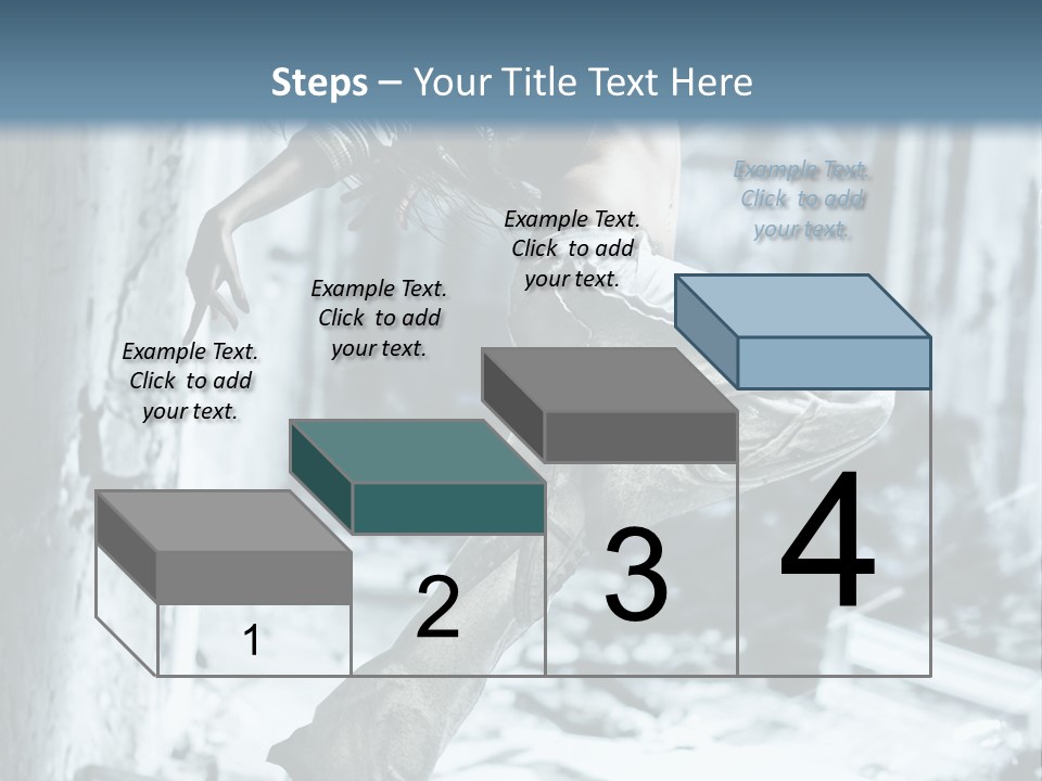 Building Ruinous Gymnastic PowerPoint Template