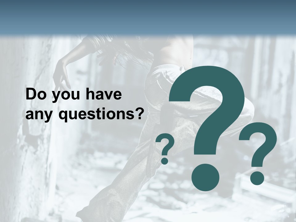 Building Ruinous Gymnastic PowerPoint Template