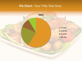 Food Parsley Chicken PowerPoint Template