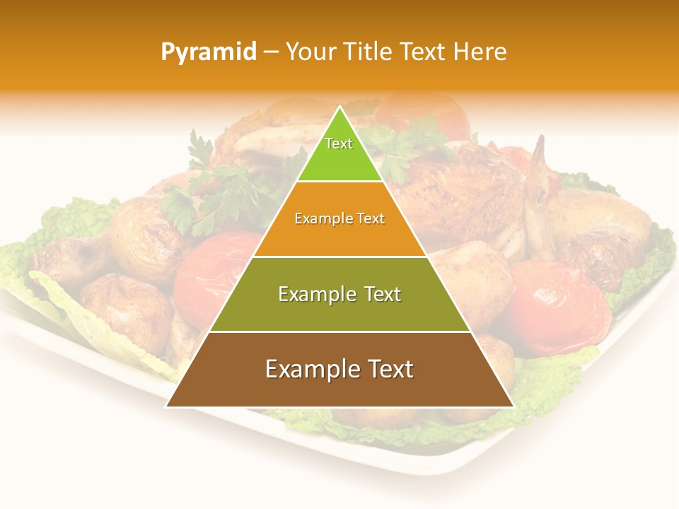 Food Parsley Chicken PowerPoint Template