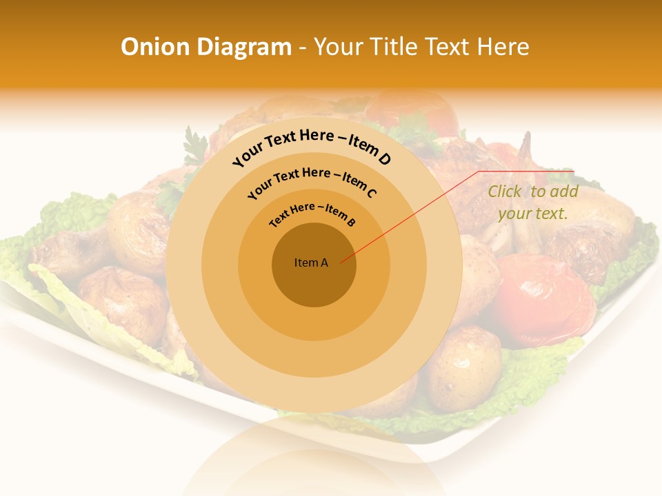 Food Parsley Chicken PowerPoint Template