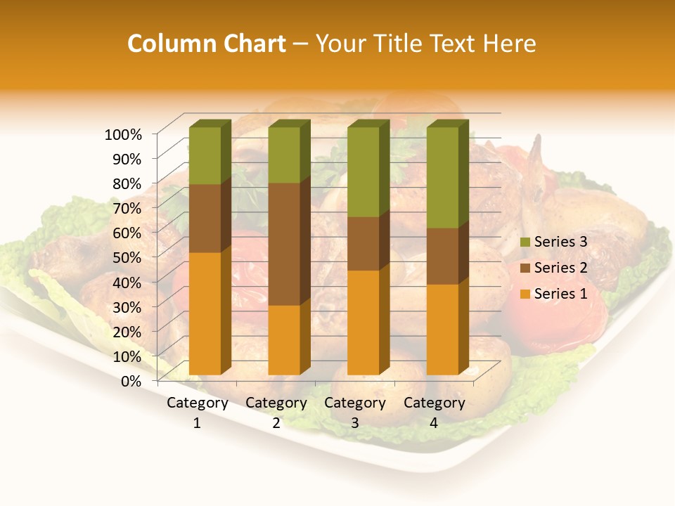 Food Parsley Chicken PowerPoint Template