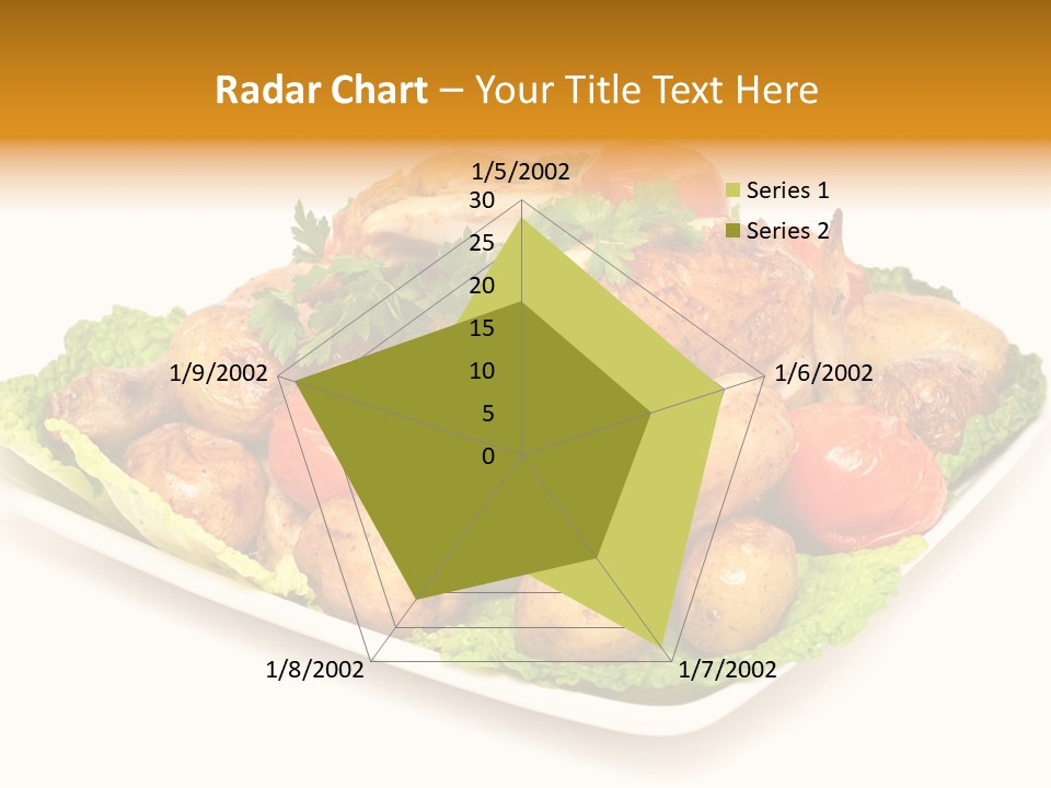 Food Parsley Chicken PowerPoint Template