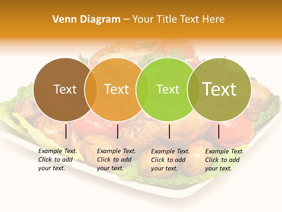 Food Parsley Chicken PowerPoint Template