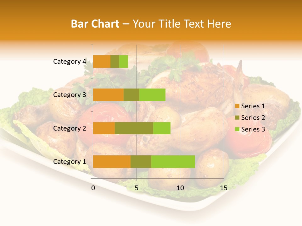 Food Parsley Chicken PowerPoint Template