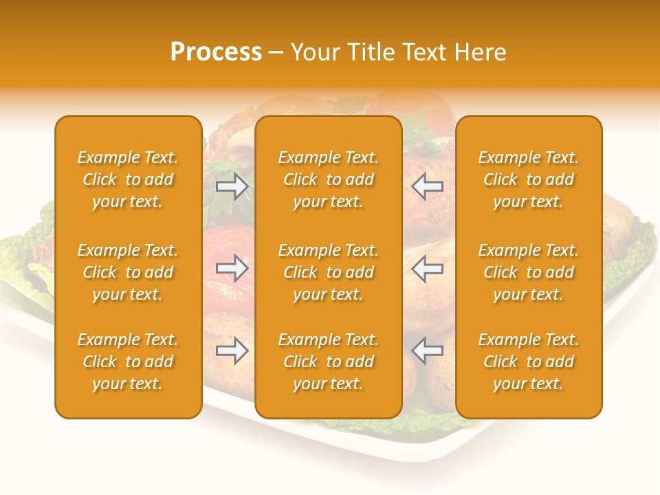 Food Parsley Chicken PowerPoint Template