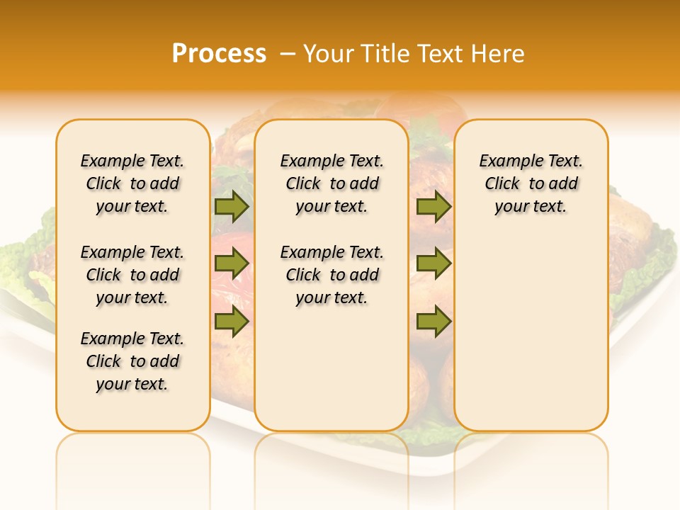 Food Parsley Chicken PowerPoint Template