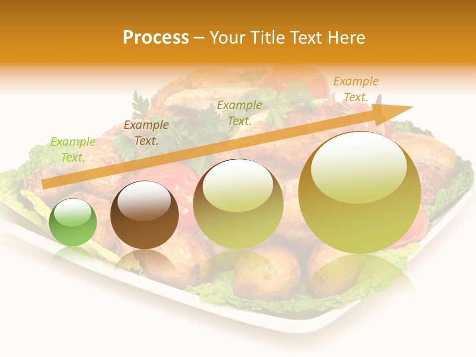 Food Parsley Chicken PowerPoint Template