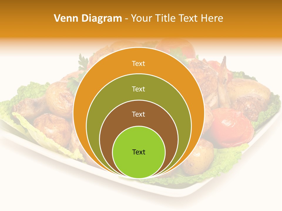 Food Parsley Chicken PowerPoint Template