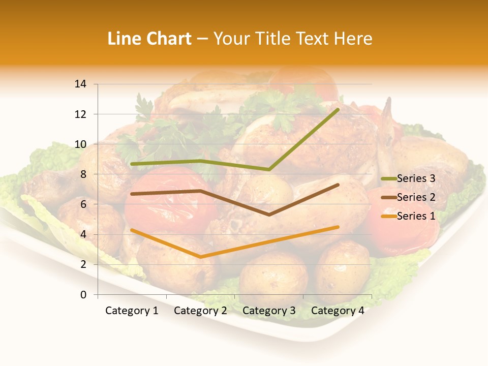 Food Parsley Chicken PowerPoint Template