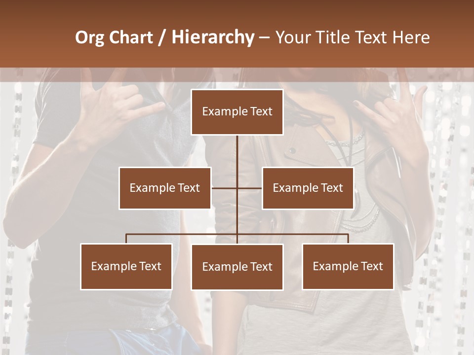 Headphone Young Portrait PowerPoint Template