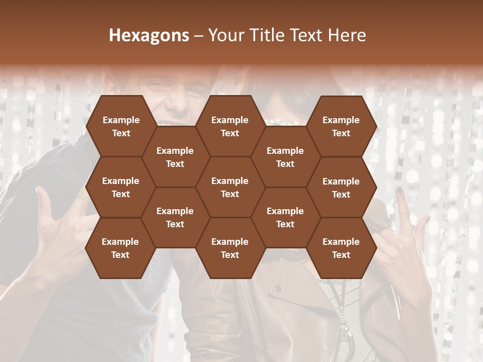 Screaming People Club PowerPoint Template