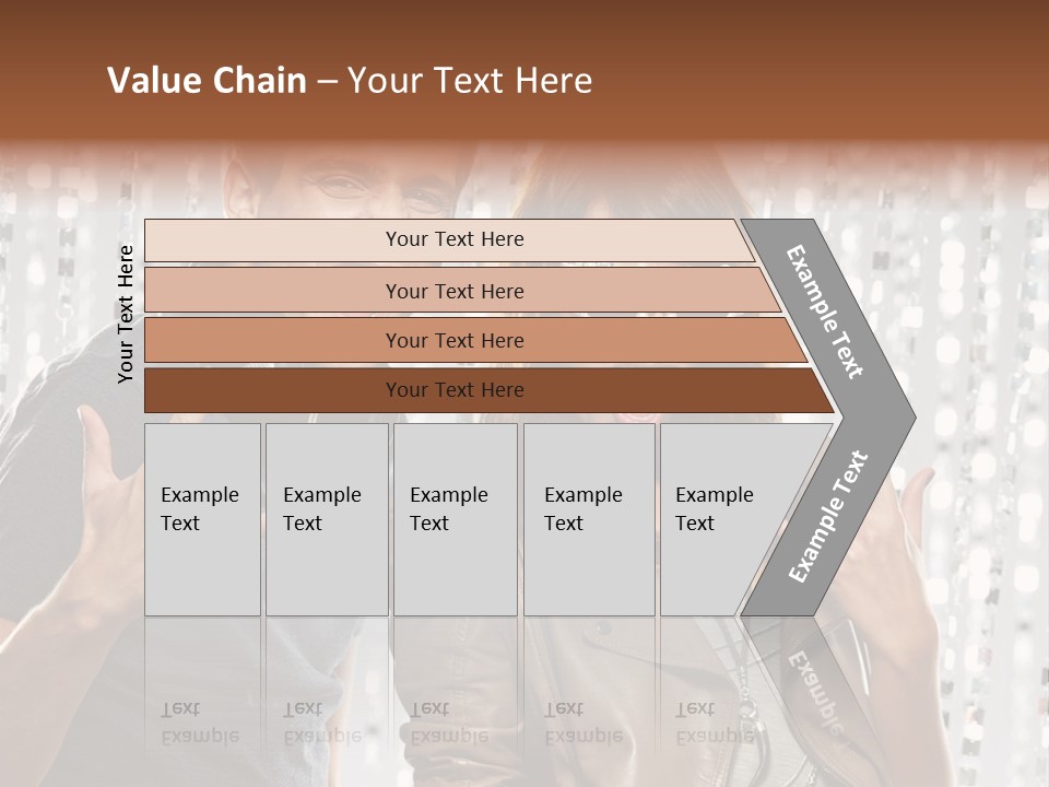 Screaming People Club PowerPoint Template