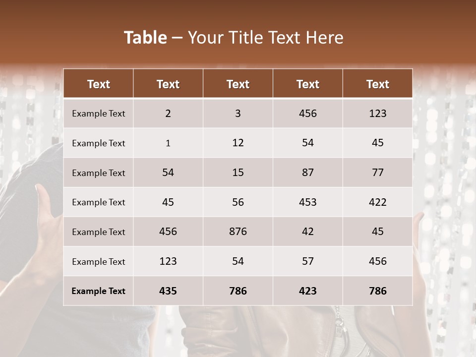 Screaming People Club PowerPoint Template