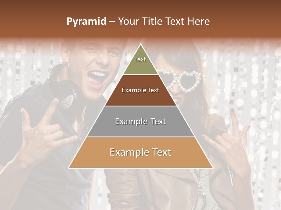 Screaming People Club PowerPoint Template