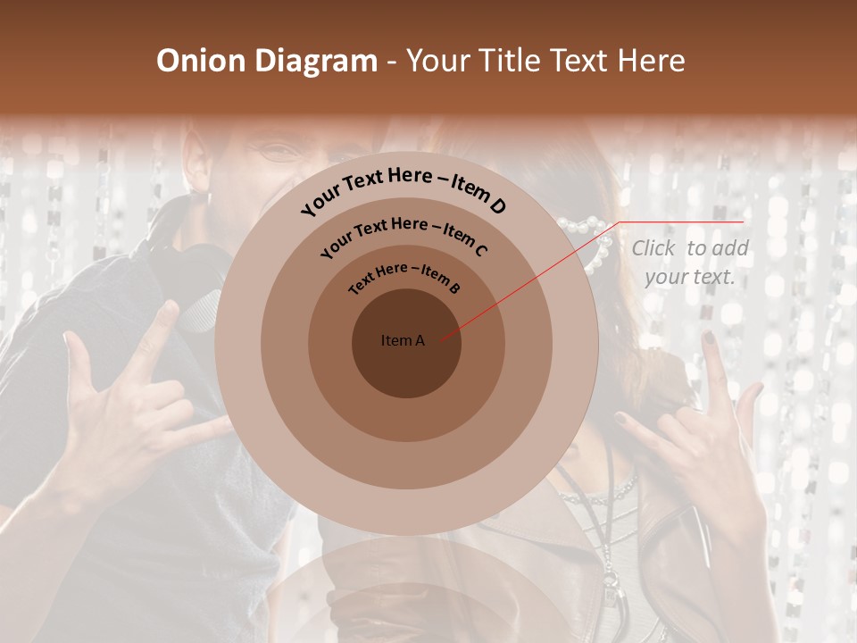 Screaming People Club PowerPoint Template