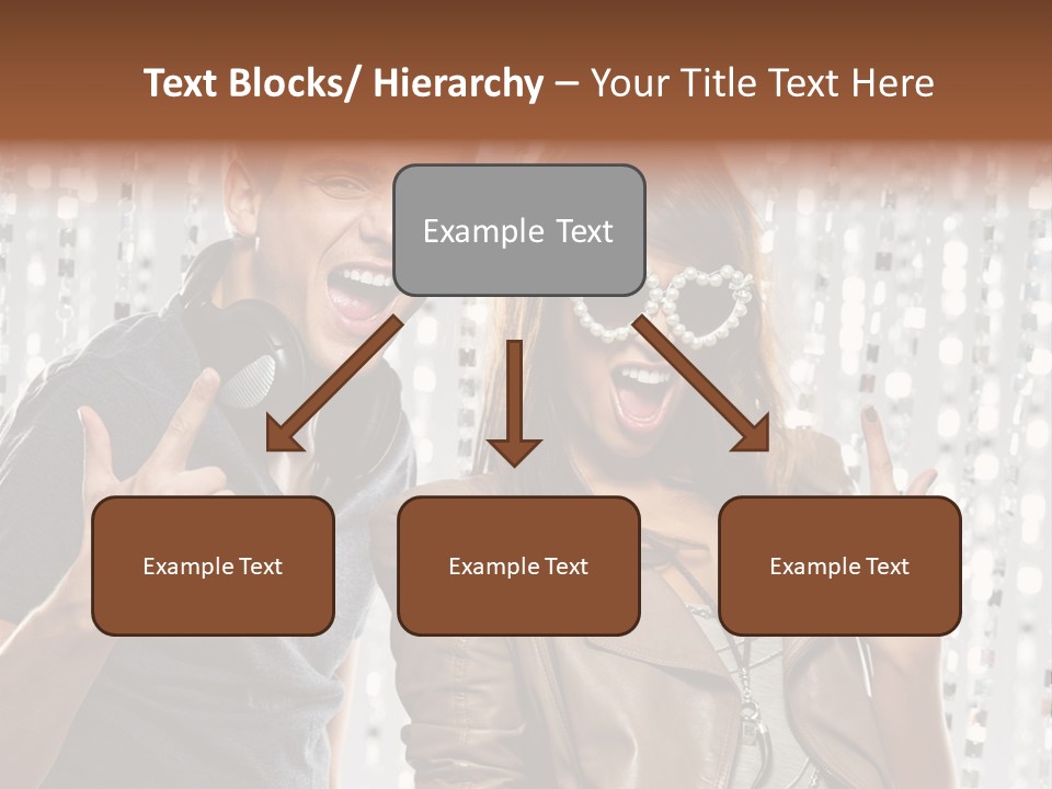 Screaming People Club PowerPoint Template