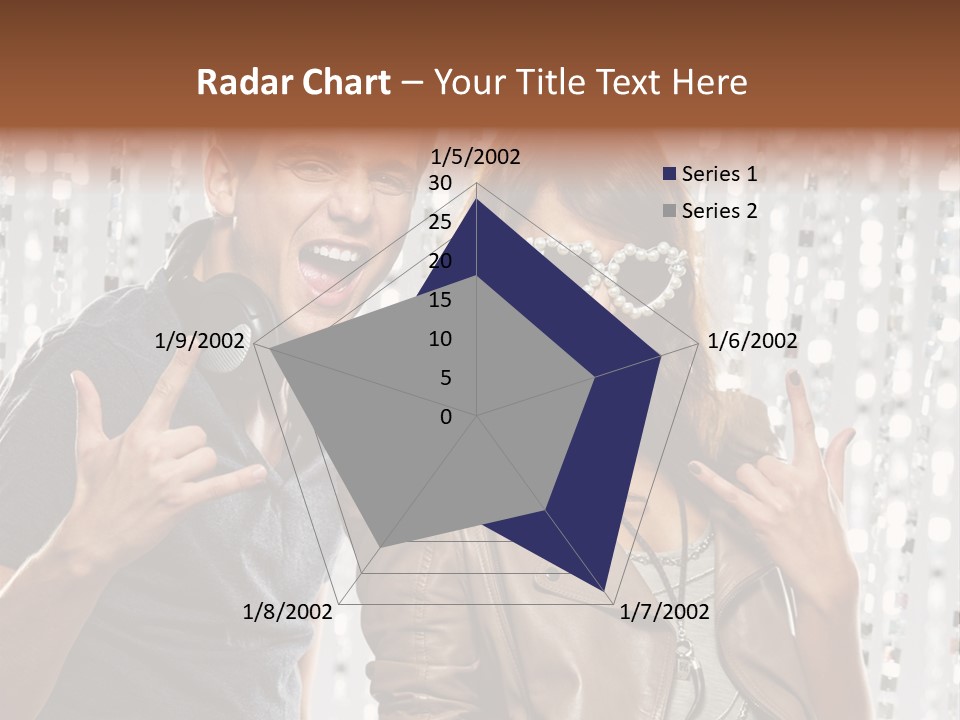 Screaming People Club PowerPoint Template