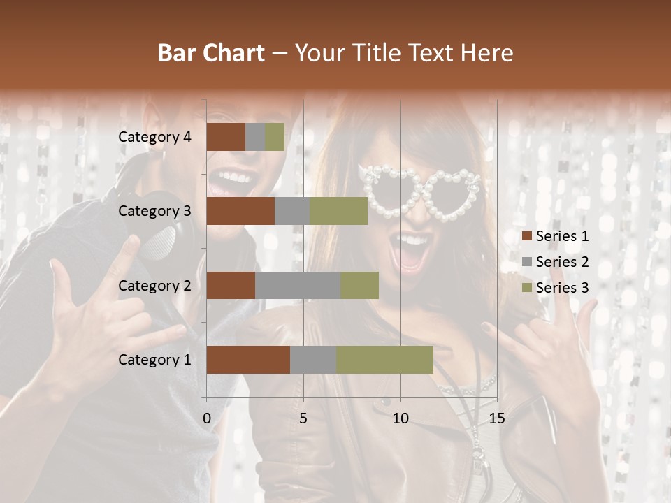Screaming People Club PowerPoint Template