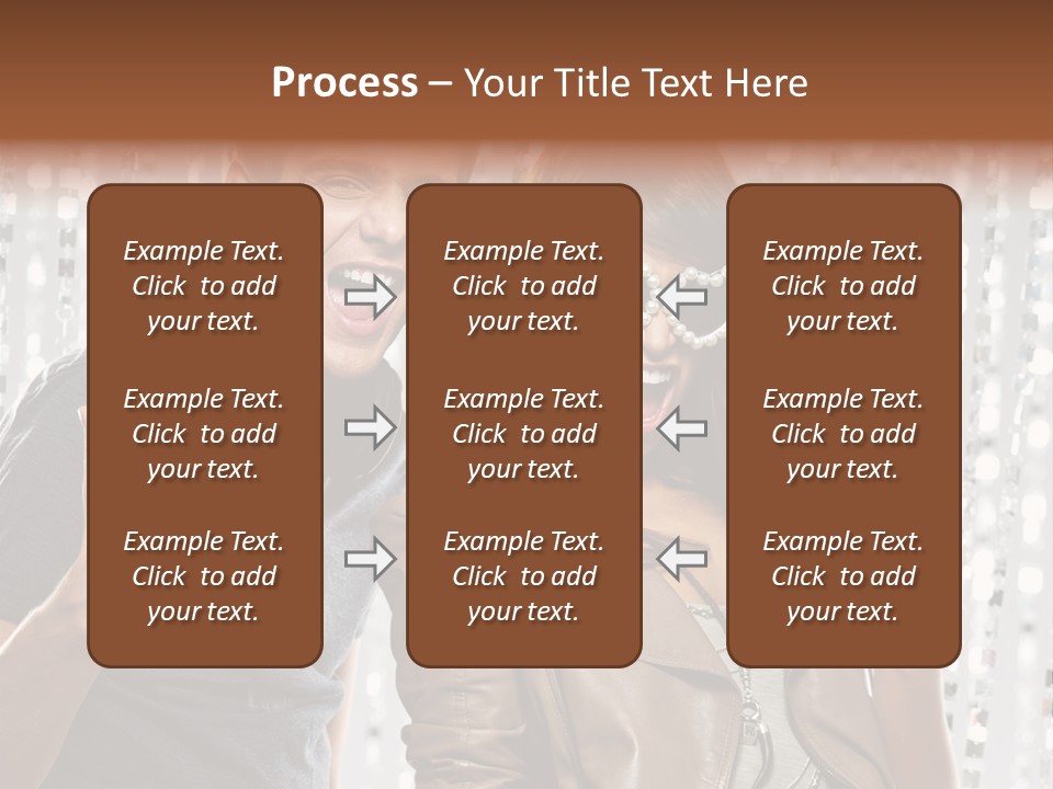 Screaming People Club PowerPoint Template