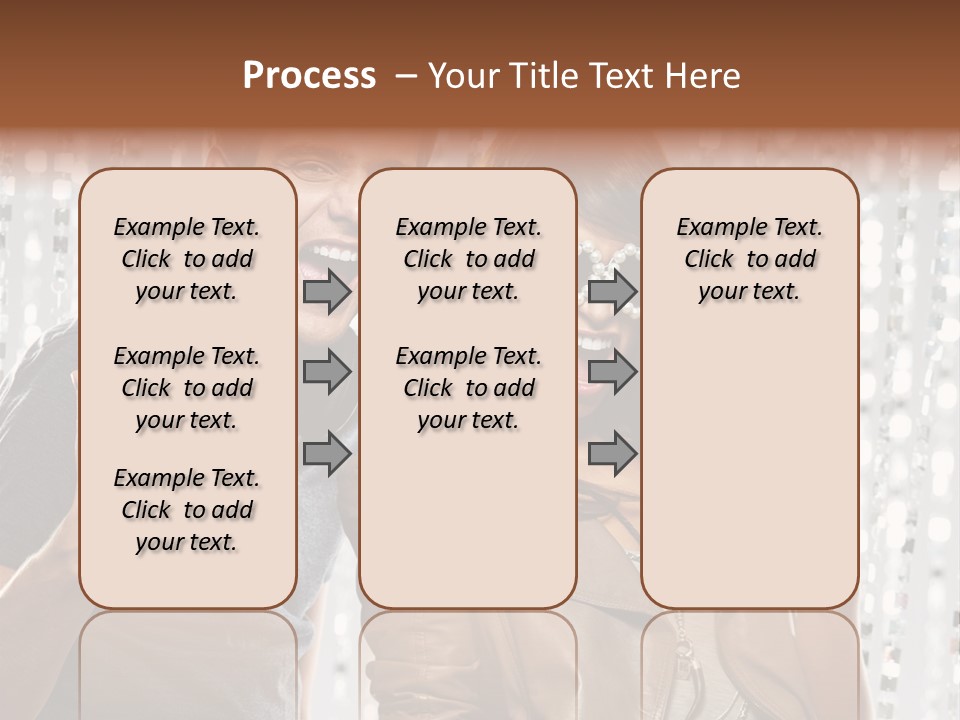 Screaming People Club PowerPoint Template