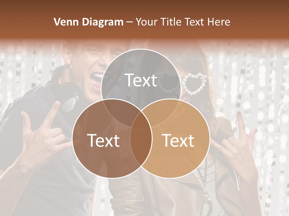 Screaming People Club PowerPoint Template