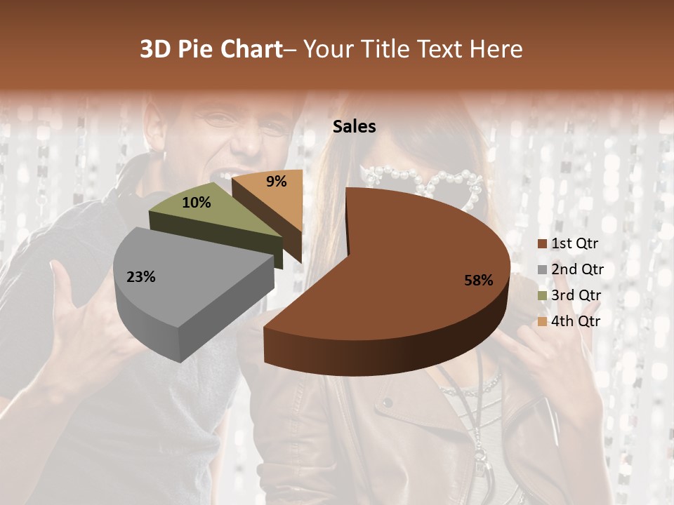 Screaming People Club PowerPoint Template