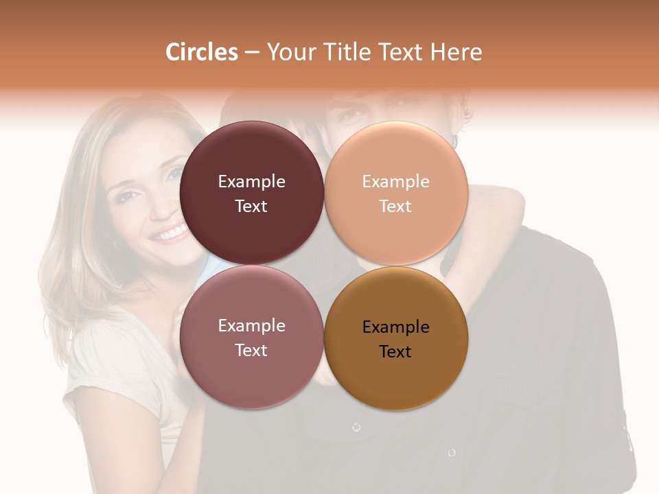 Toothy Three Hug PowerPoint Template