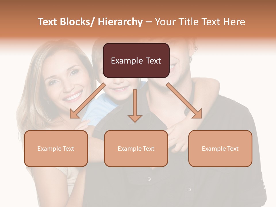 Toothy Three Hug PowerPoint Template
