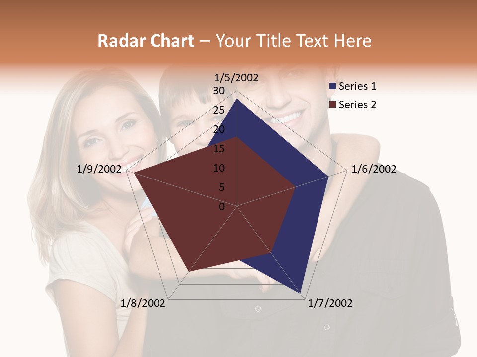 Toothy Three Hug PowerPoint Template